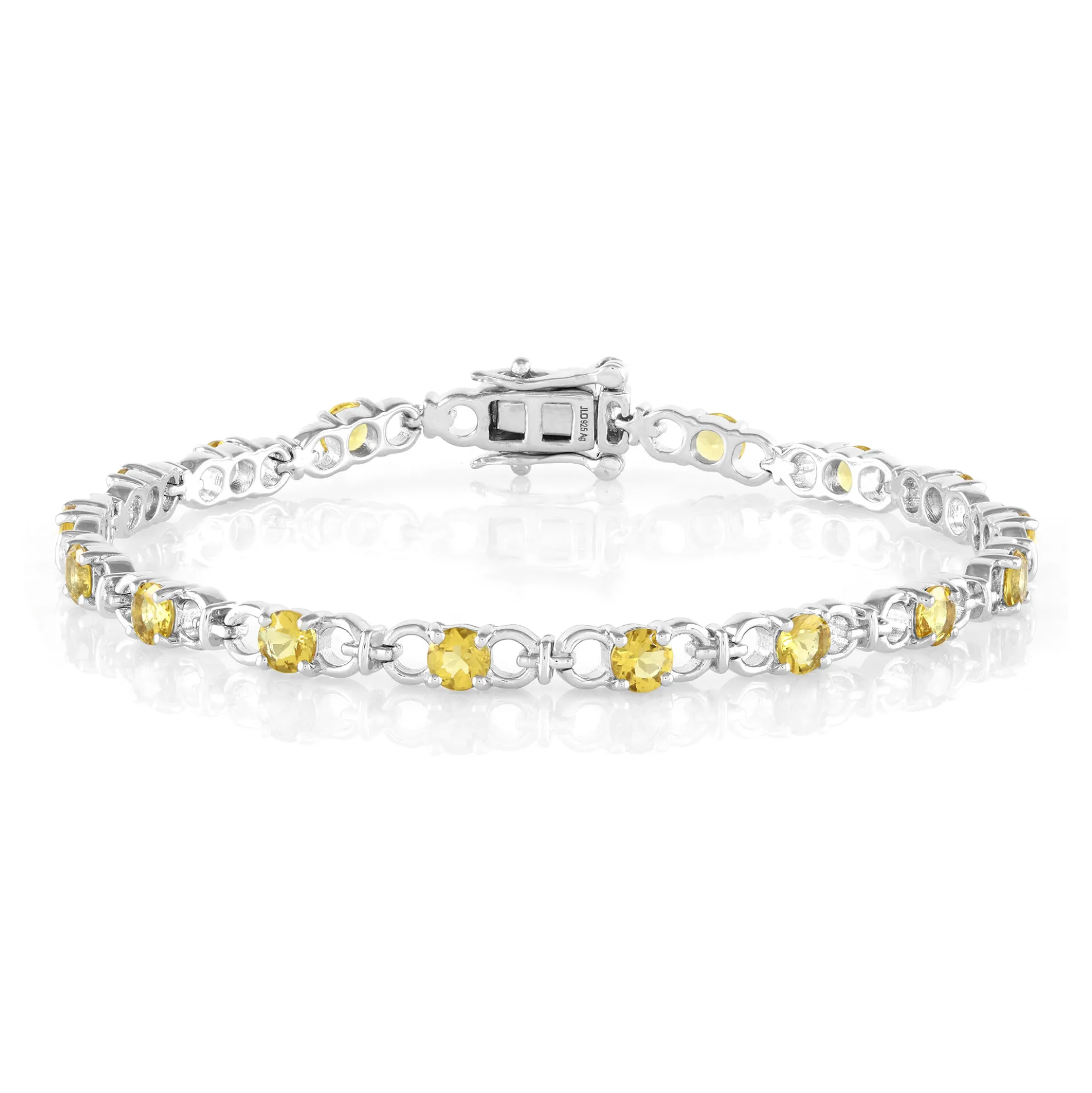 Skapolith-Silberarmband