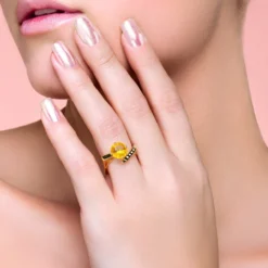 Sphalerit-Goldring