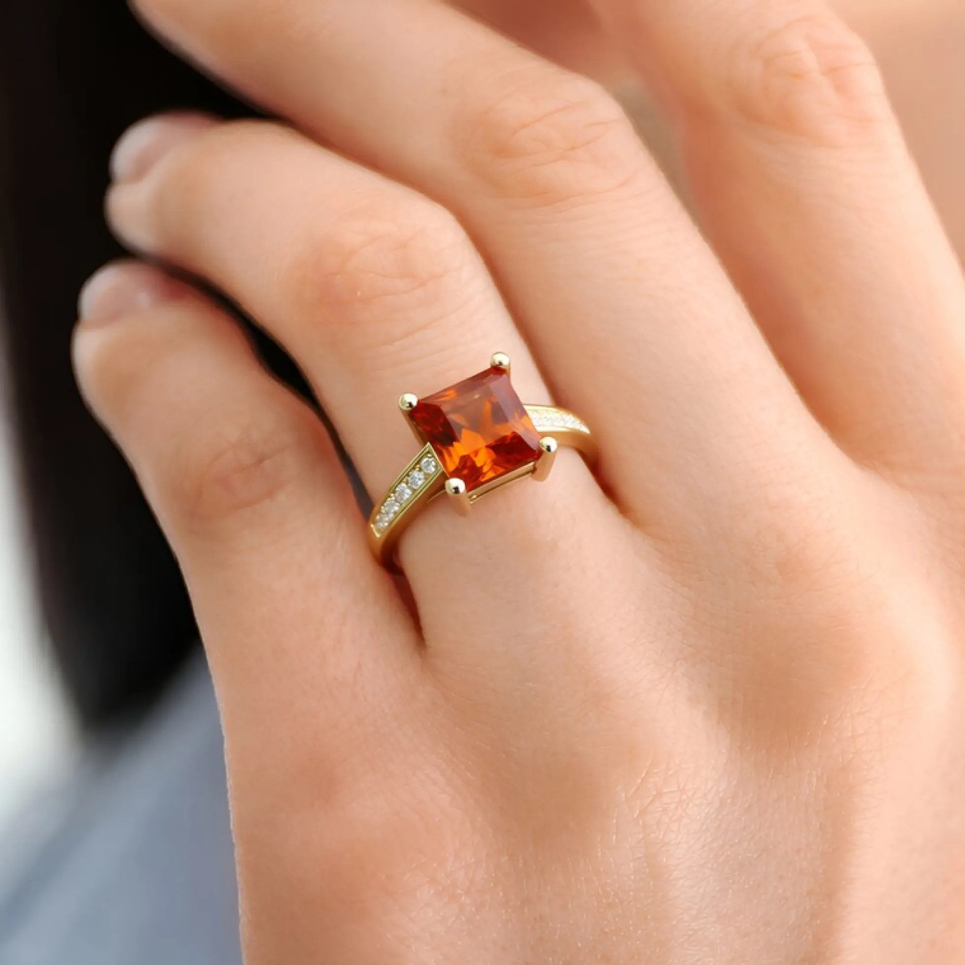 Sphalerit-Goldring