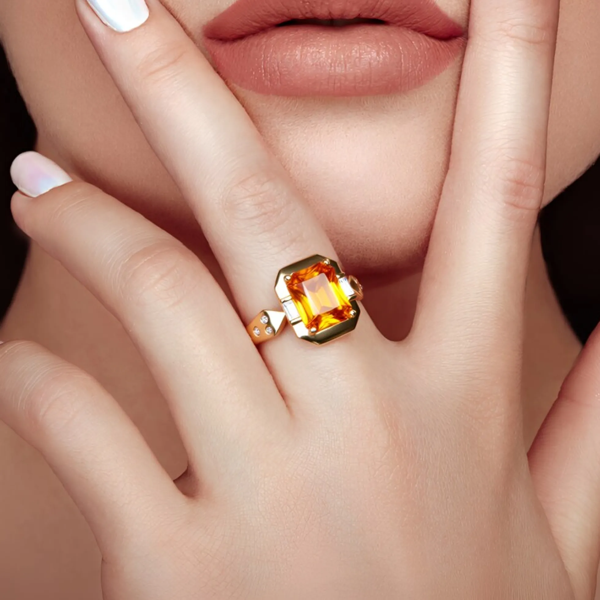 Sphalerit-Goldring