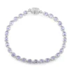 Tansanit-Silberarmband