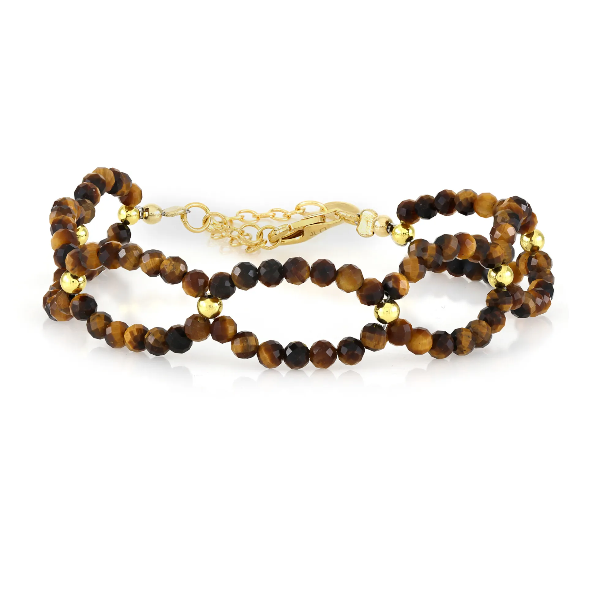Tigerauge-Silberarmband