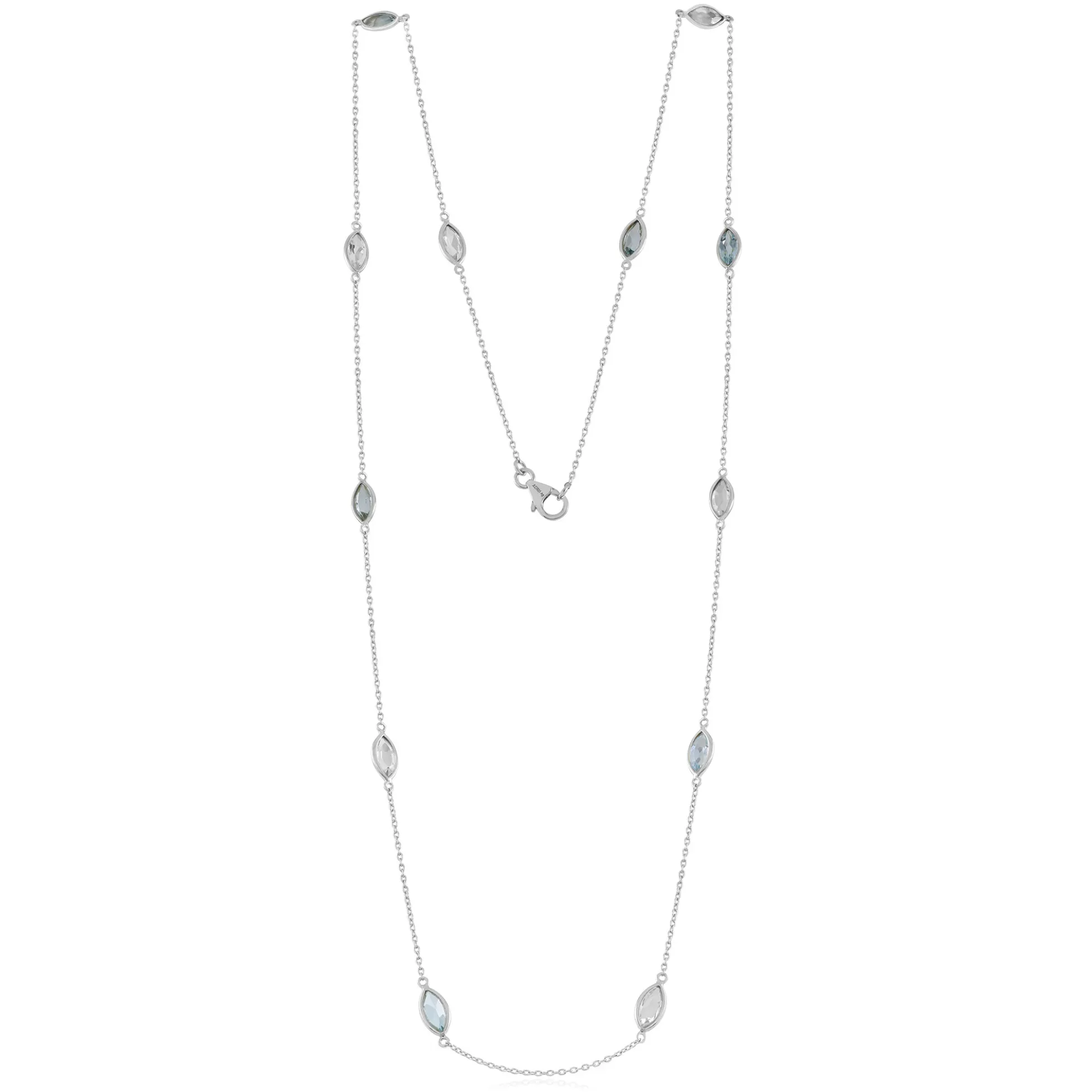 Topas-Silbercollier