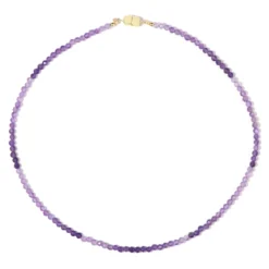Uruguay-Amethyst-Silberhalskette