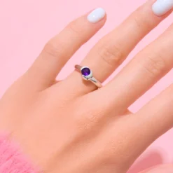 Uruguay-Amethyst-Silberring
