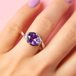 Uruguay-Amethyst-Silberring