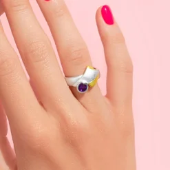 Uruguay-Amethyst-Silberring