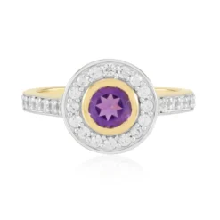 Uruguay-Amethyst-Silberring