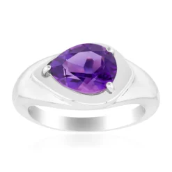 Uruguay-Amethyst-Silberring