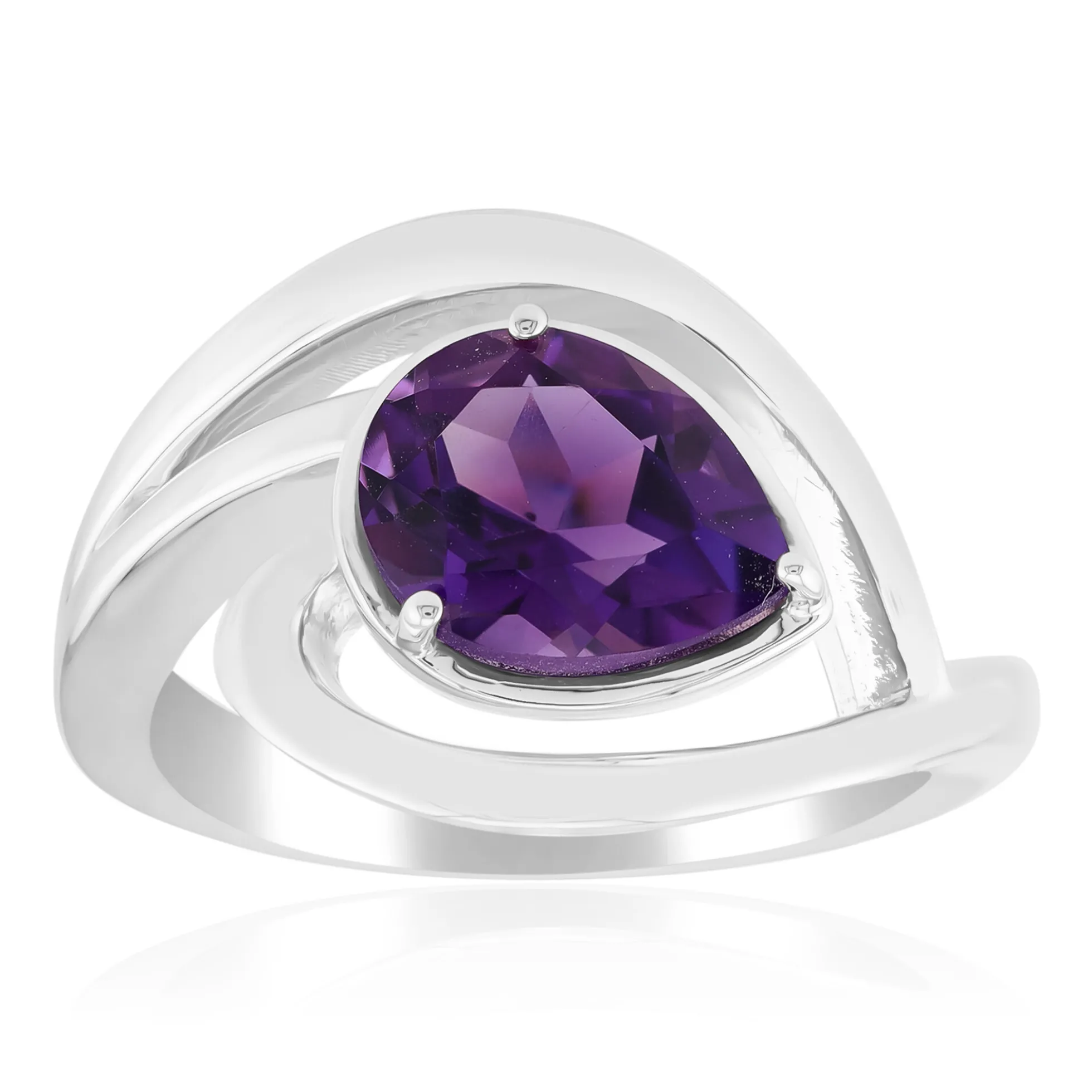 Uruguay-Amethyst-Silberring