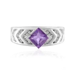 Uruguay-Amethyst-Silberring