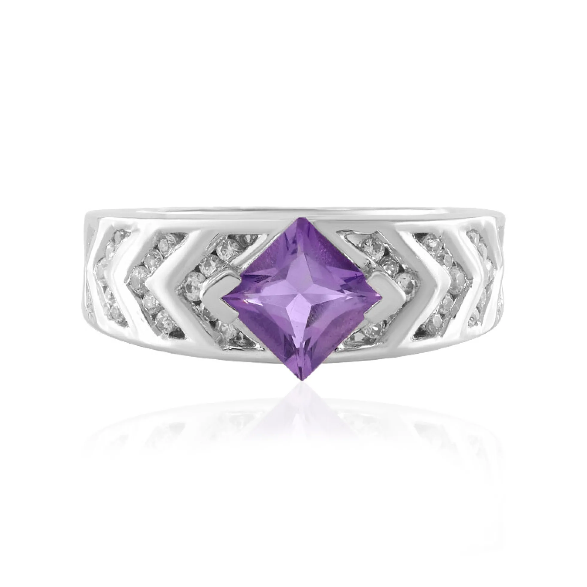 Uruguay-Amethyst-Silberring