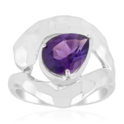 Uruguay-Amethyst-Silberring