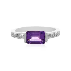 Uruguay-Amethyst-Silberring