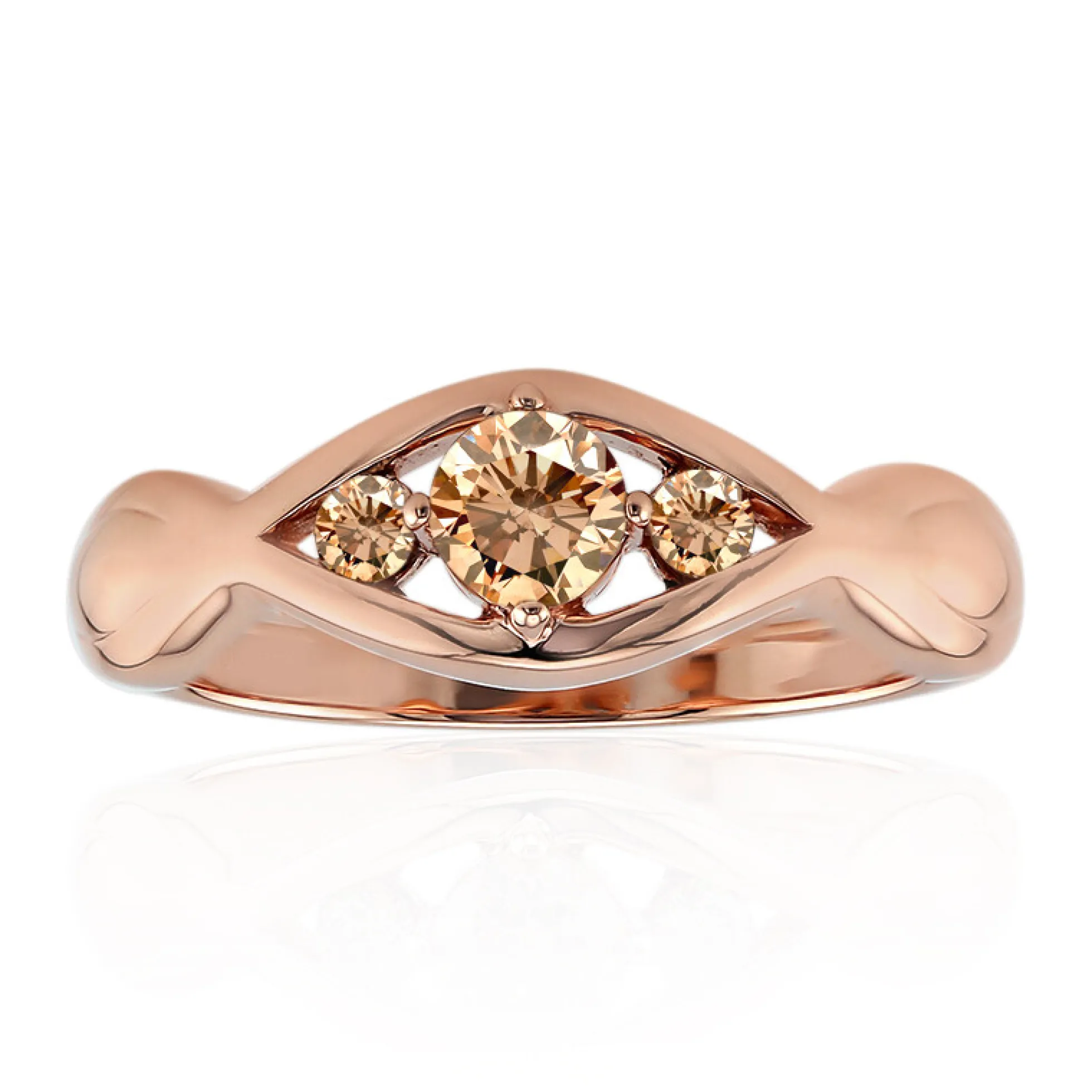 VS1 Argyle-Rose de France-Brillant-Goldring