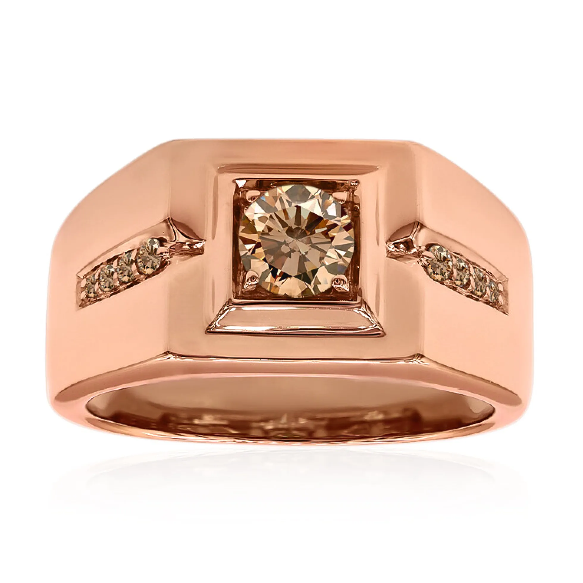 VS1 Argyle-Rose de France-Brillant-Goldring