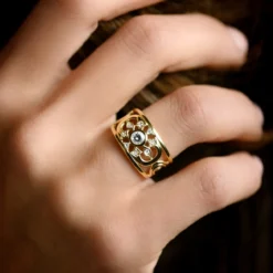 VS1 Argyle-Rose de France-Brillant-Goldring