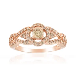 VS1 Argyle-Rose de France-Brillant-Goldring