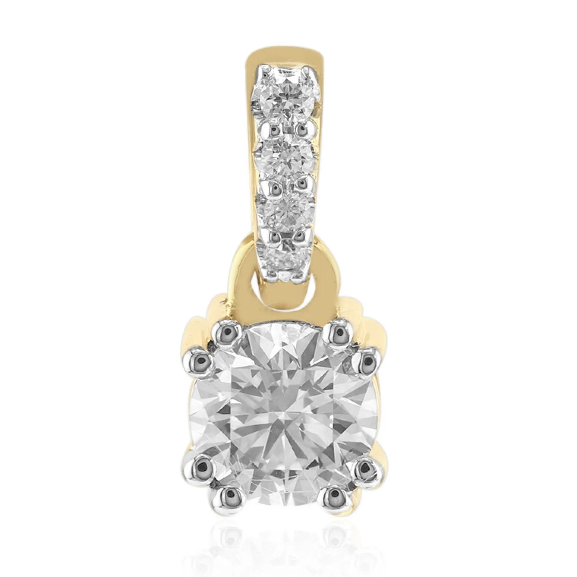 VVS1 (G) Brillant-Goldanhänger