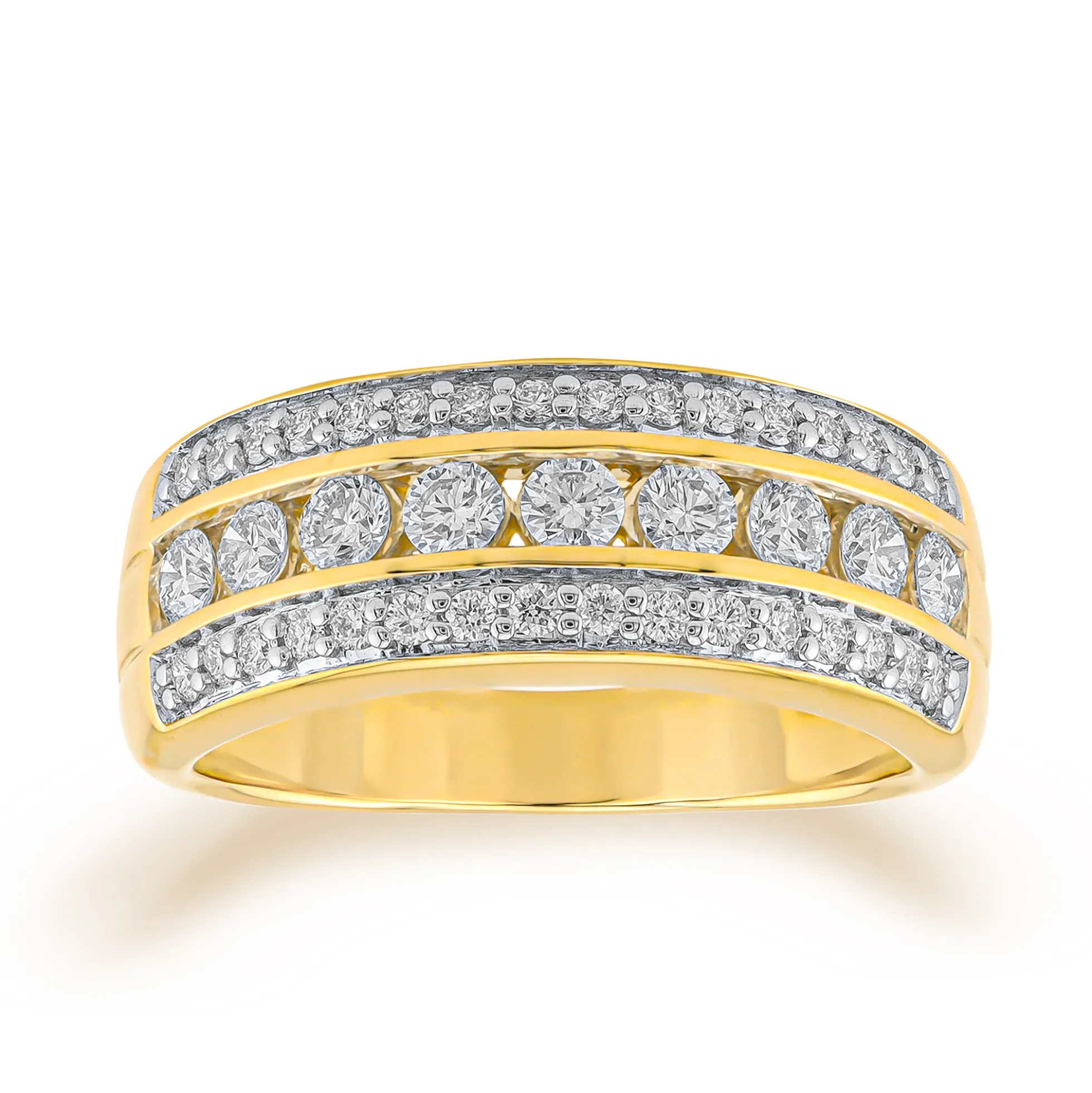 VVS1 (G) Brillant-Goldring