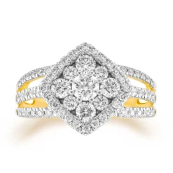 VVS1 (G) Brillant-Goldring