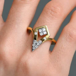VVS1 (G) Brillant-Goldring