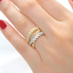VVS1 (G) Brillant-Goldring