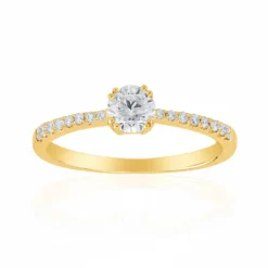 VVS1 (G) Brillant-Goldring