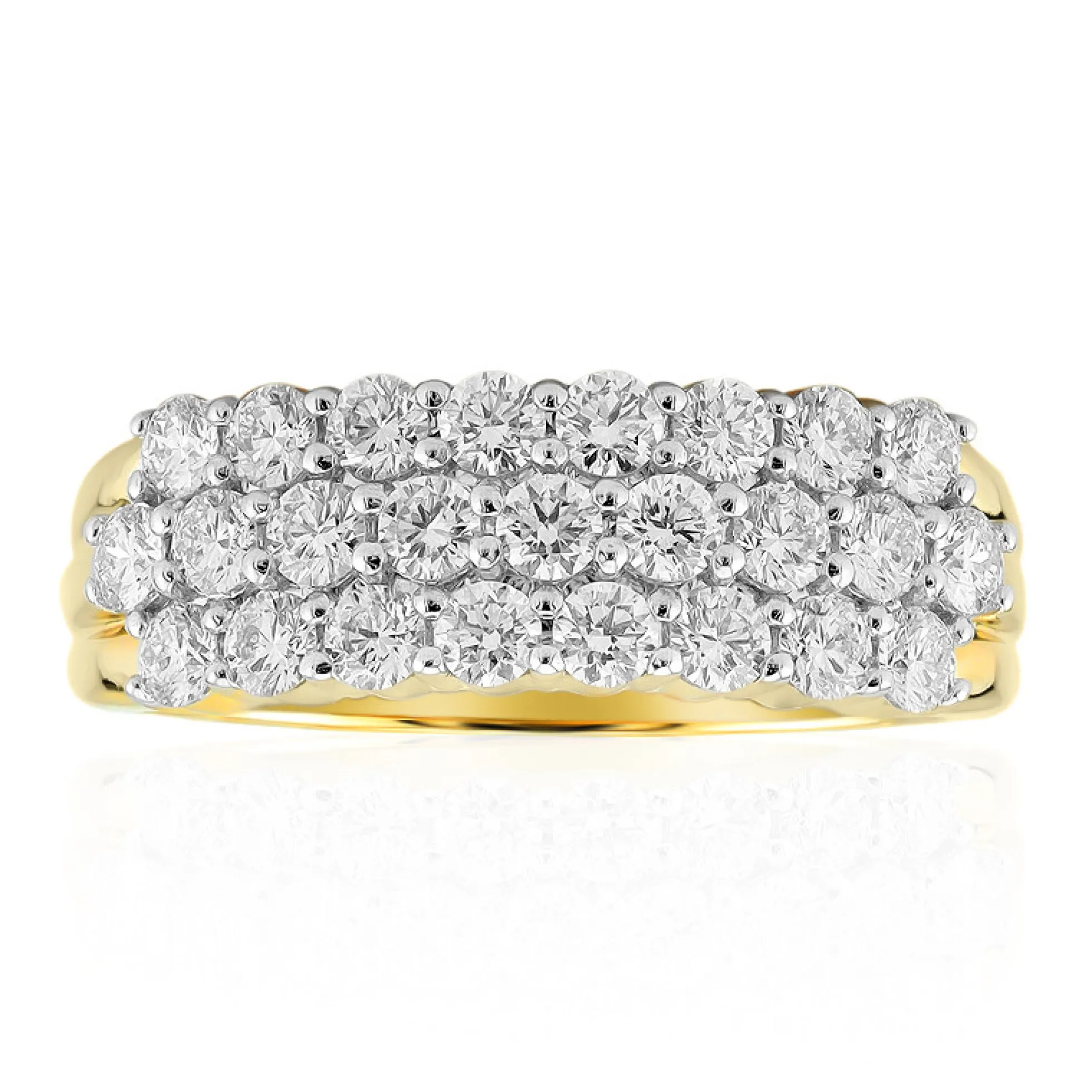 VVS1 (G) Brillant-Goldring