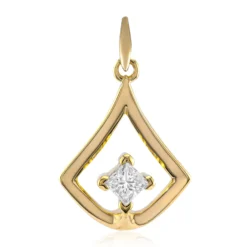 VVS1 (G) Diamant-Goldanhänger