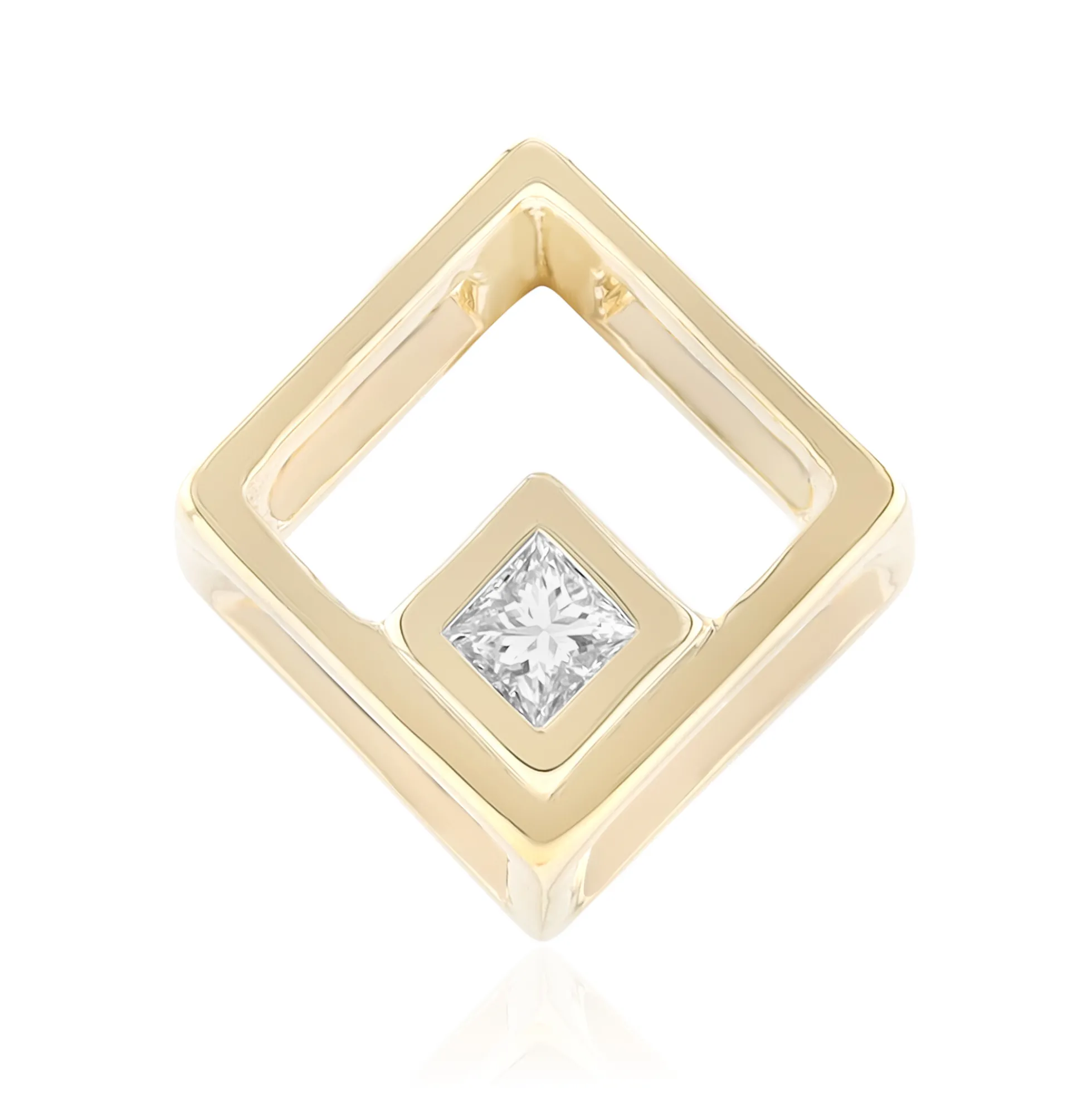 VVS1 (G) Diamant-Goldanhänger