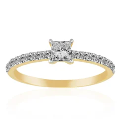 VVS1 (G) Diamant-Goldring