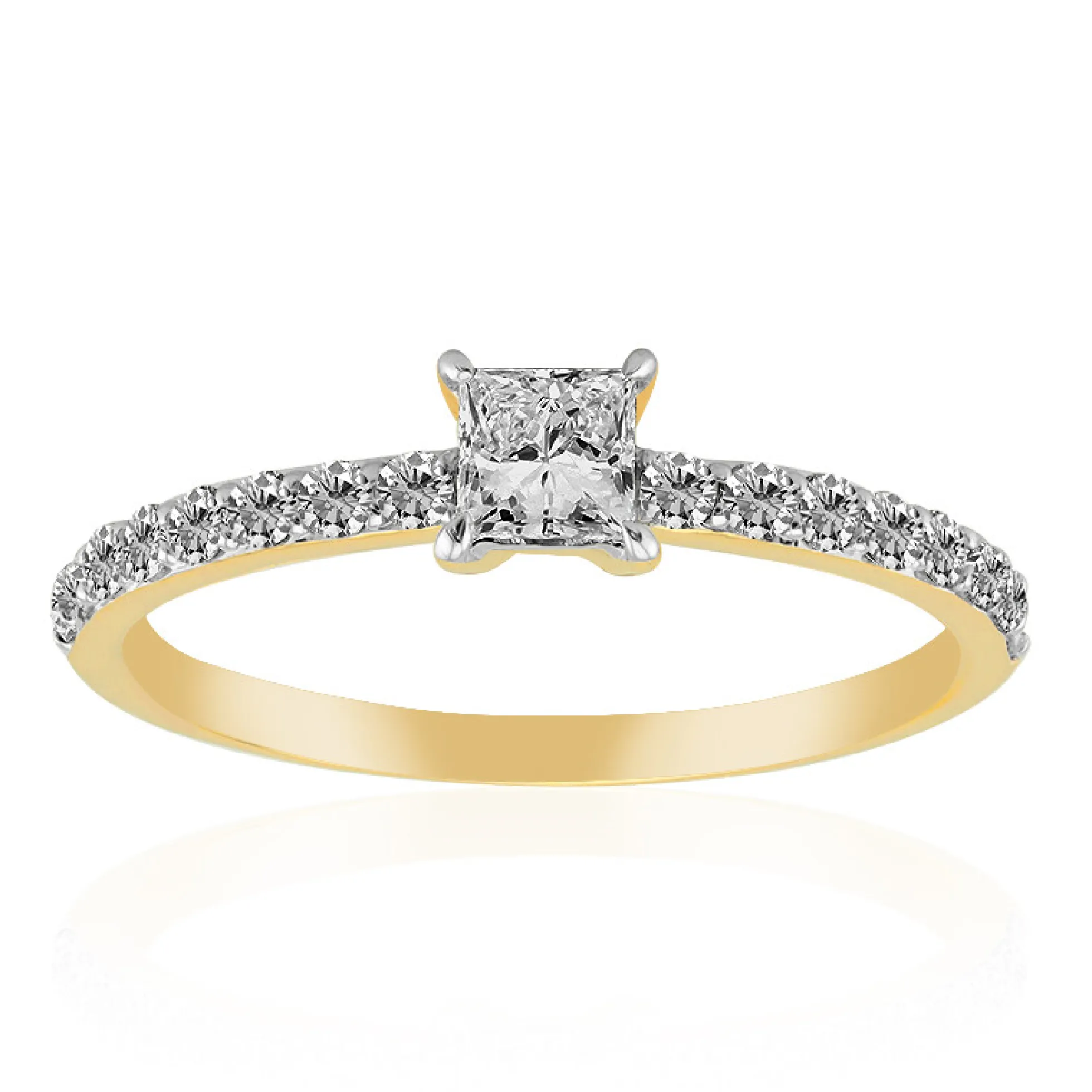 VVS1 (G) Diamant-Goldring