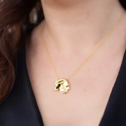 Weiße Süßwasserzuchtperlen-Silberhalskette