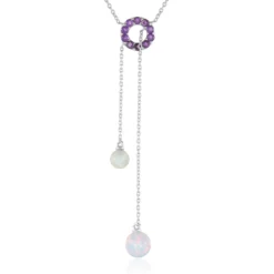 Welo-Opal-Silbercollier
