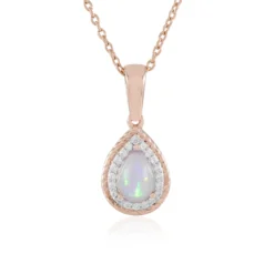 Welo-Opal-Silberhalskette