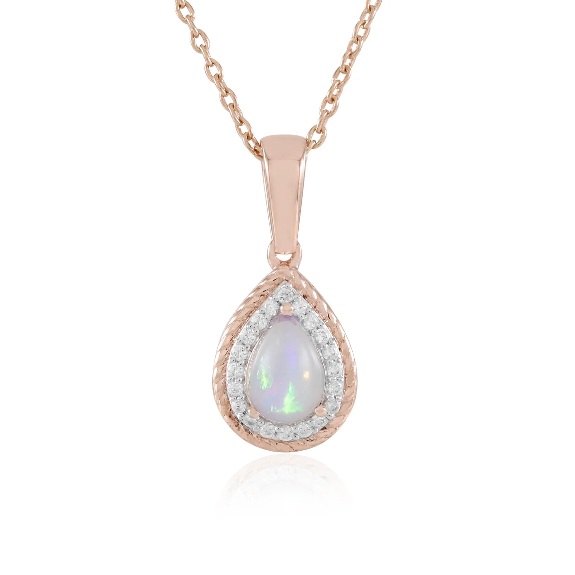 Welo-Opal-Silberhalskette