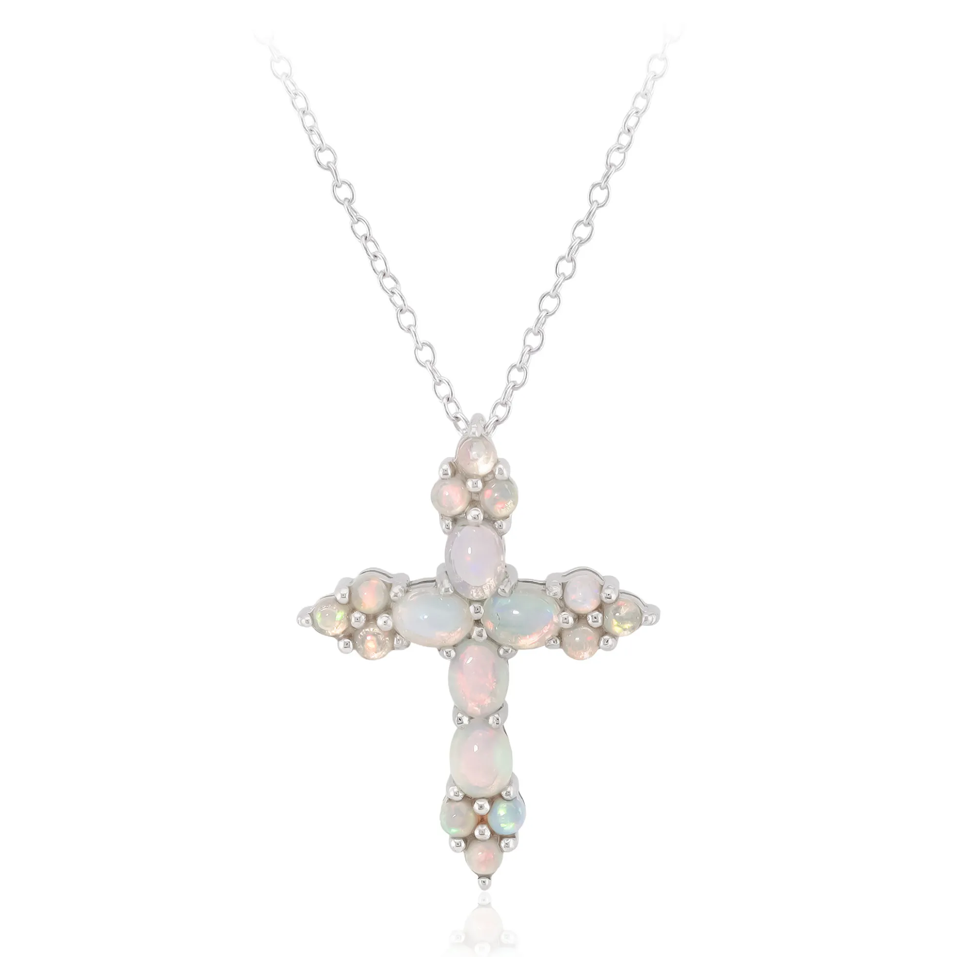 Welo-Opal-Silberhalskette