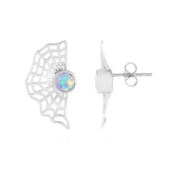 Welo-Opal-Silberohrringe