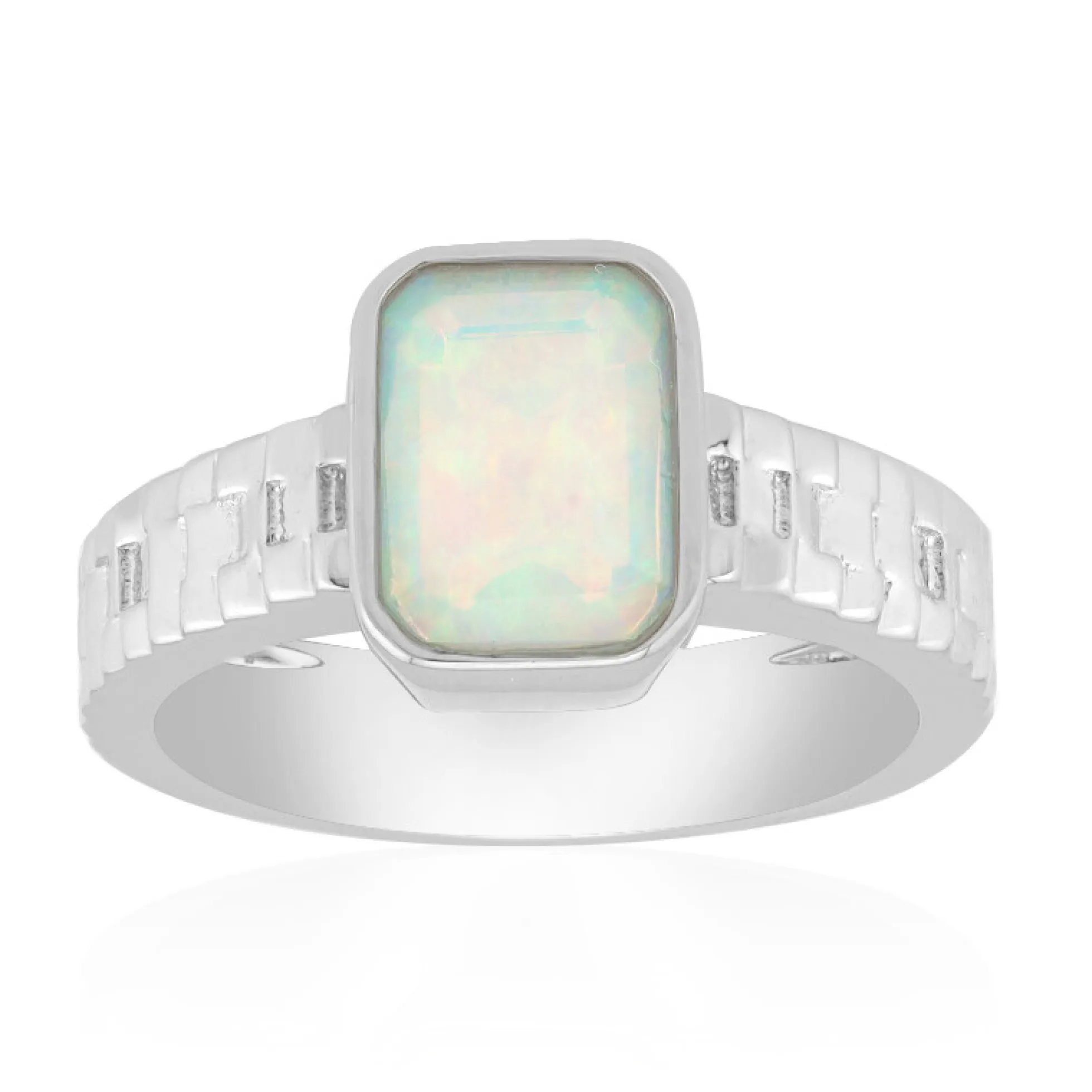 Welo-Opal-Silberring