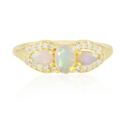 Welo-Opal-Silberring