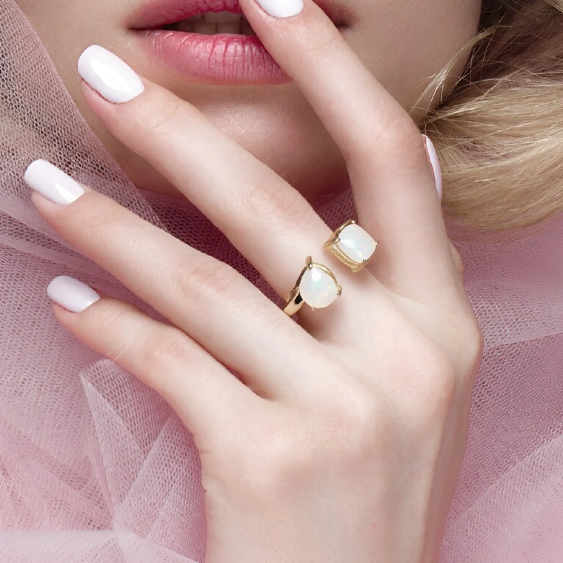 Welo-Opal-Silberring