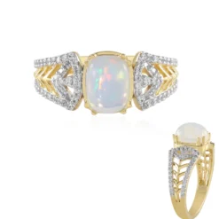 Welo-Opal-Silberring