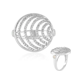 Welo-Opal-Silberring
