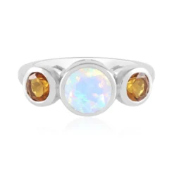 Welo-Opal-Silberring