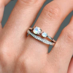 Welo-Opal-Silberring