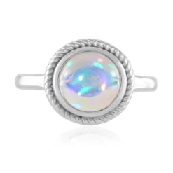Welo-Opal-Silberring