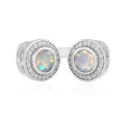 Welo-Opal-Silberring