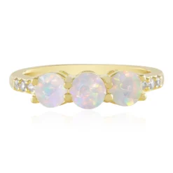 Welo-Opal-Silberring