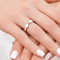 Welo-Opal-Silberring